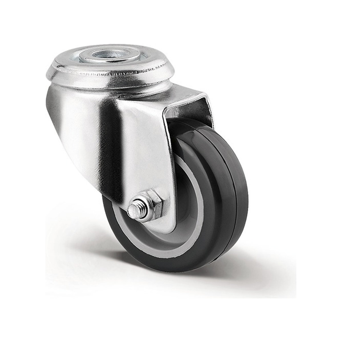 TENTE Agila Bolt Hole Castor | Polyurethane | 50mm Dia. | 40kg