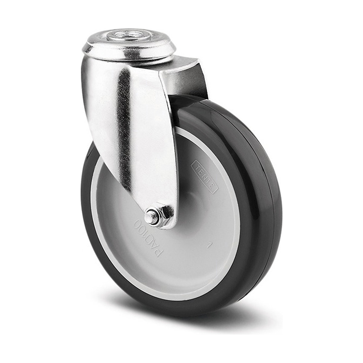 TENTE Agila Bolt Hole Castor | Polyurethane | 75mm Dia. | 60kg
