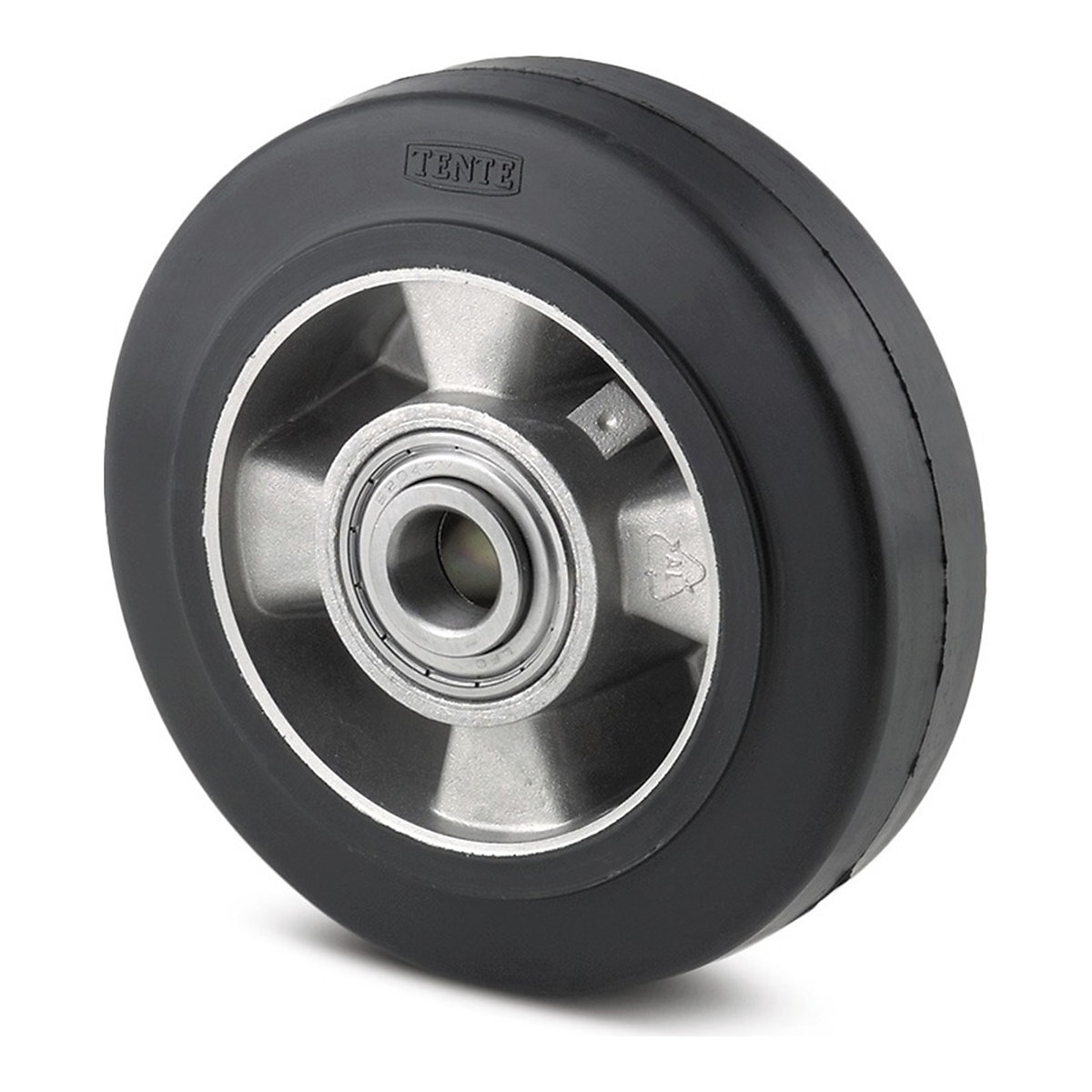 TENTE Elastech Wheel | Elastic Rubber | Ball Bearing