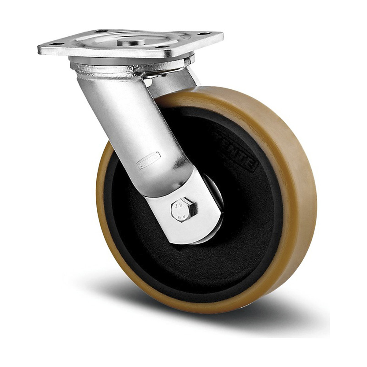 TENTE Kappa Plate Castor | Polyurethane | 125mm Dia. | 660kg