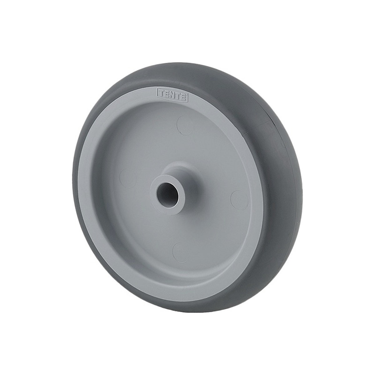 TENTE Supratech Wheel | Thermoplastic Rubber | Plain Bearing