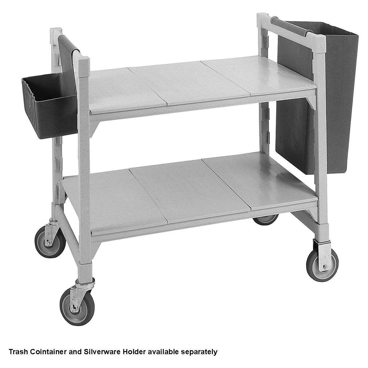 Cambro Three Shelf Utility Cart (Product illustration 6)-5