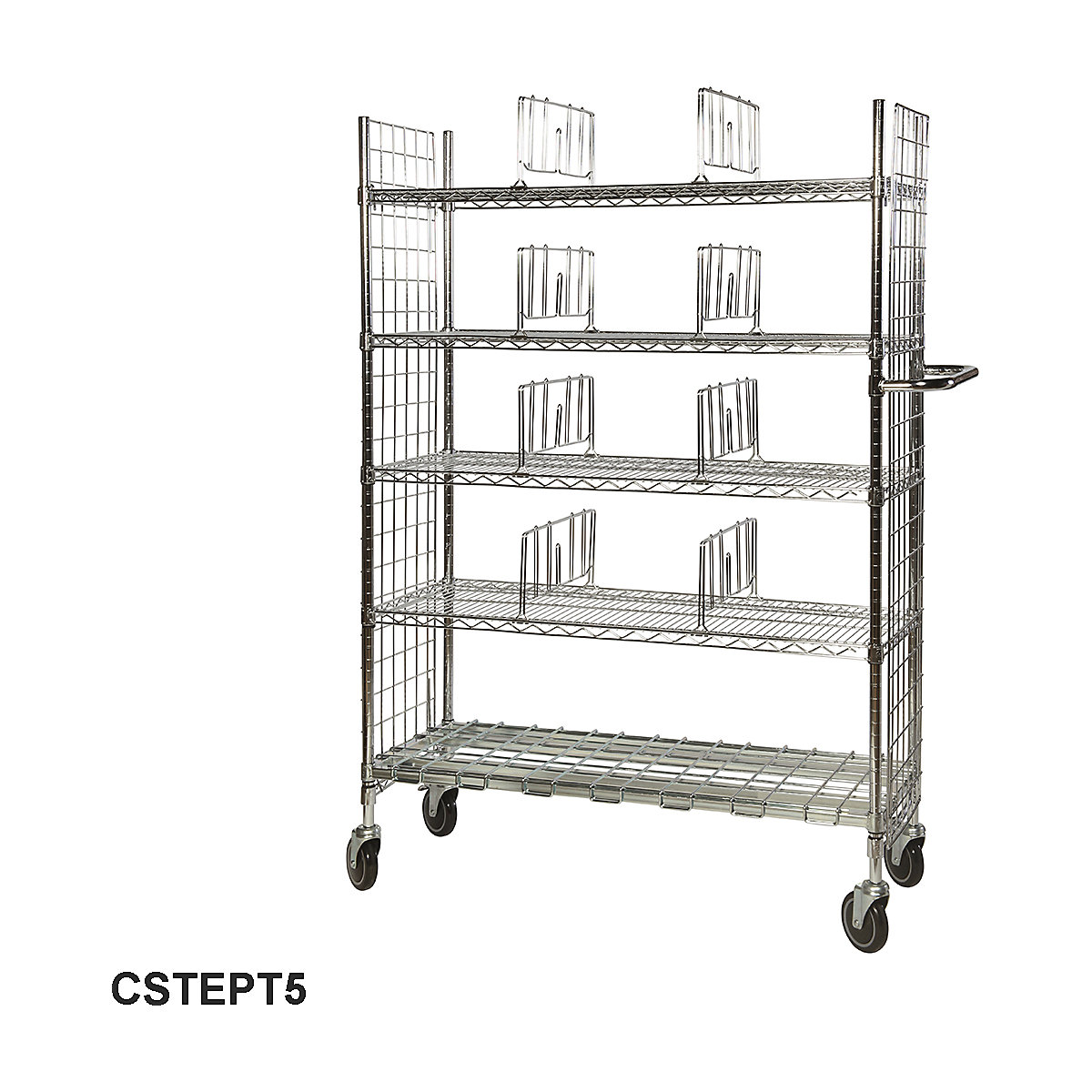 Eclipse Chrome Picking Trolley (Product illustration 6)-5