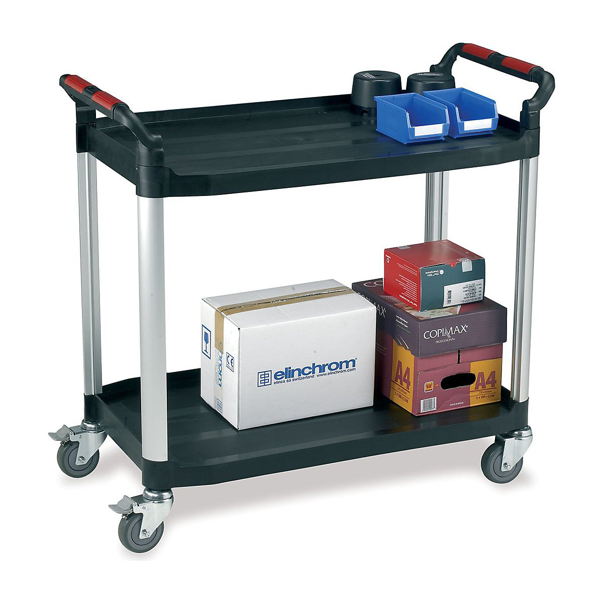 Proplaz Plastic Shelf Trolleys