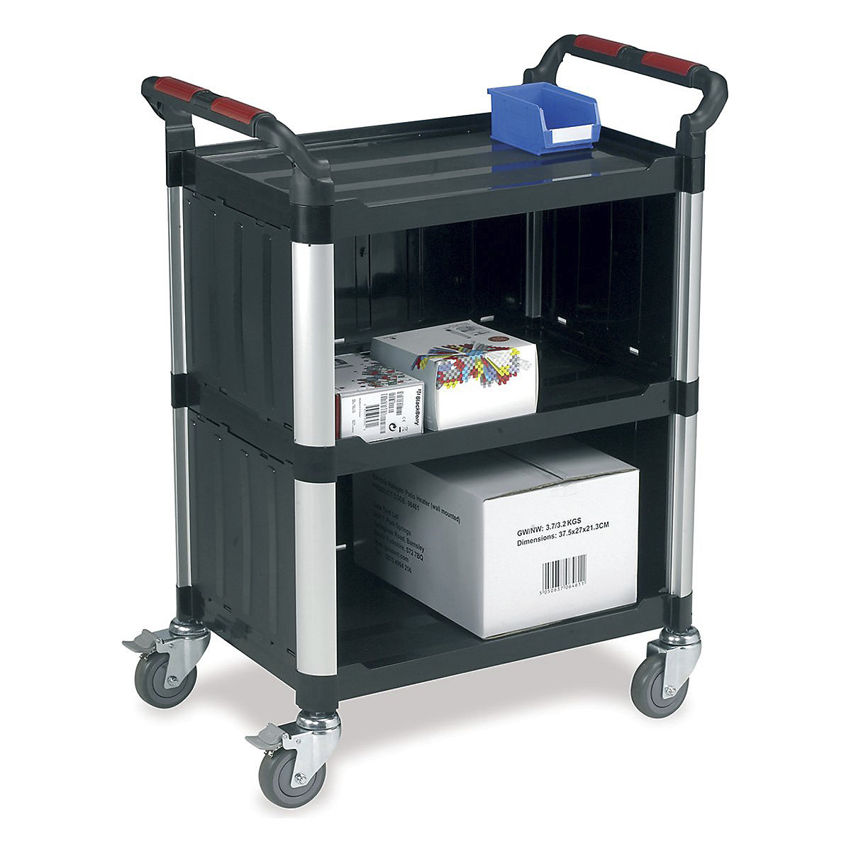 Proplaz Plastic Shelf Trolleys
