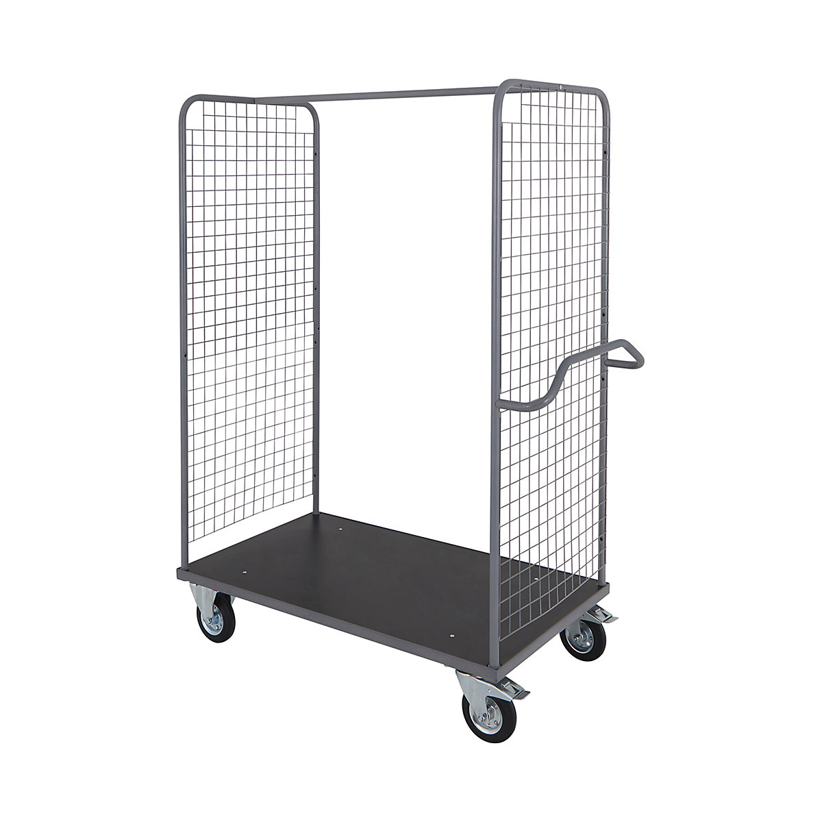 BiGDUG Mesh Sided Heavy Duty Clothes Rail Trolley