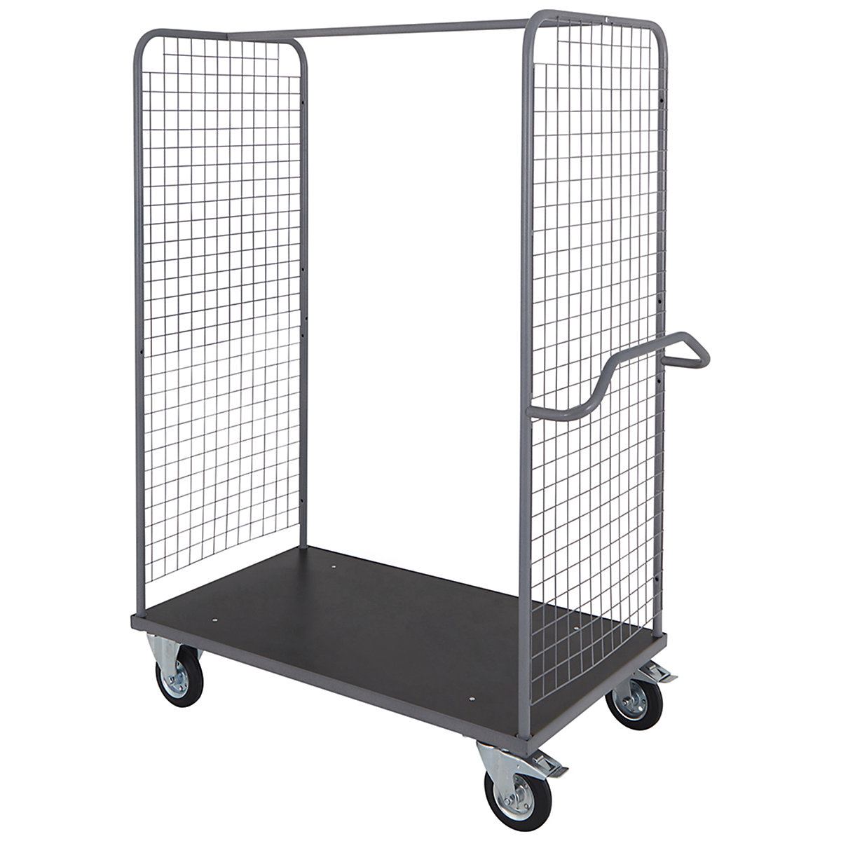 BiGDUG Mesh Sided Heavy Duty Clothes Rail Trolley (Product illustration 3)-2