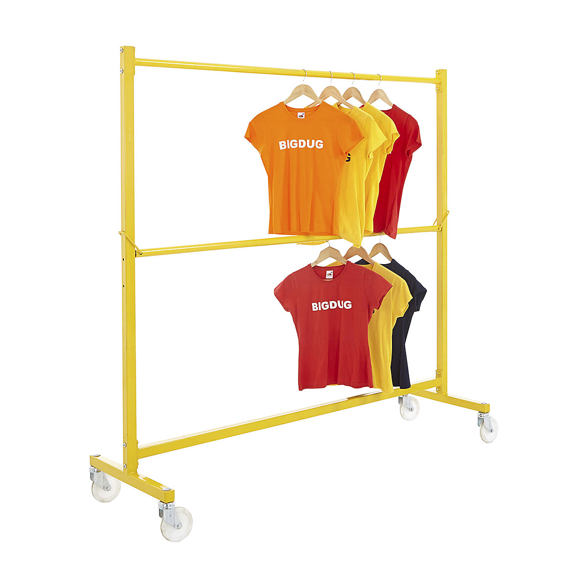 Heavy Duty Garment Rail Trolley