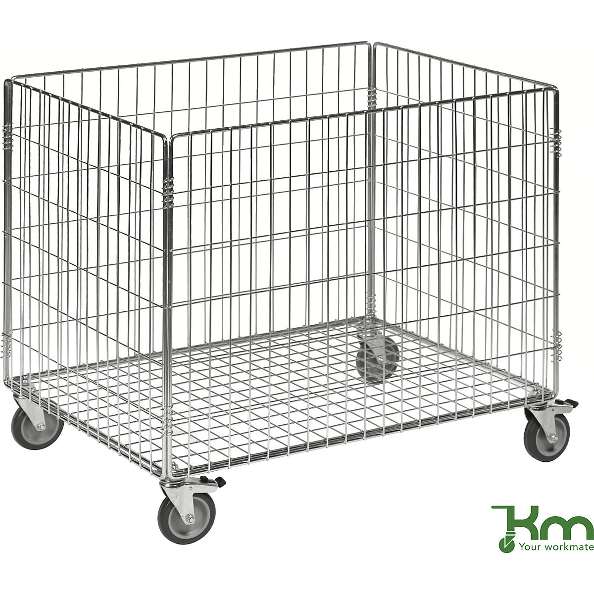 Kongamek Galvanised Mesh Trolleys