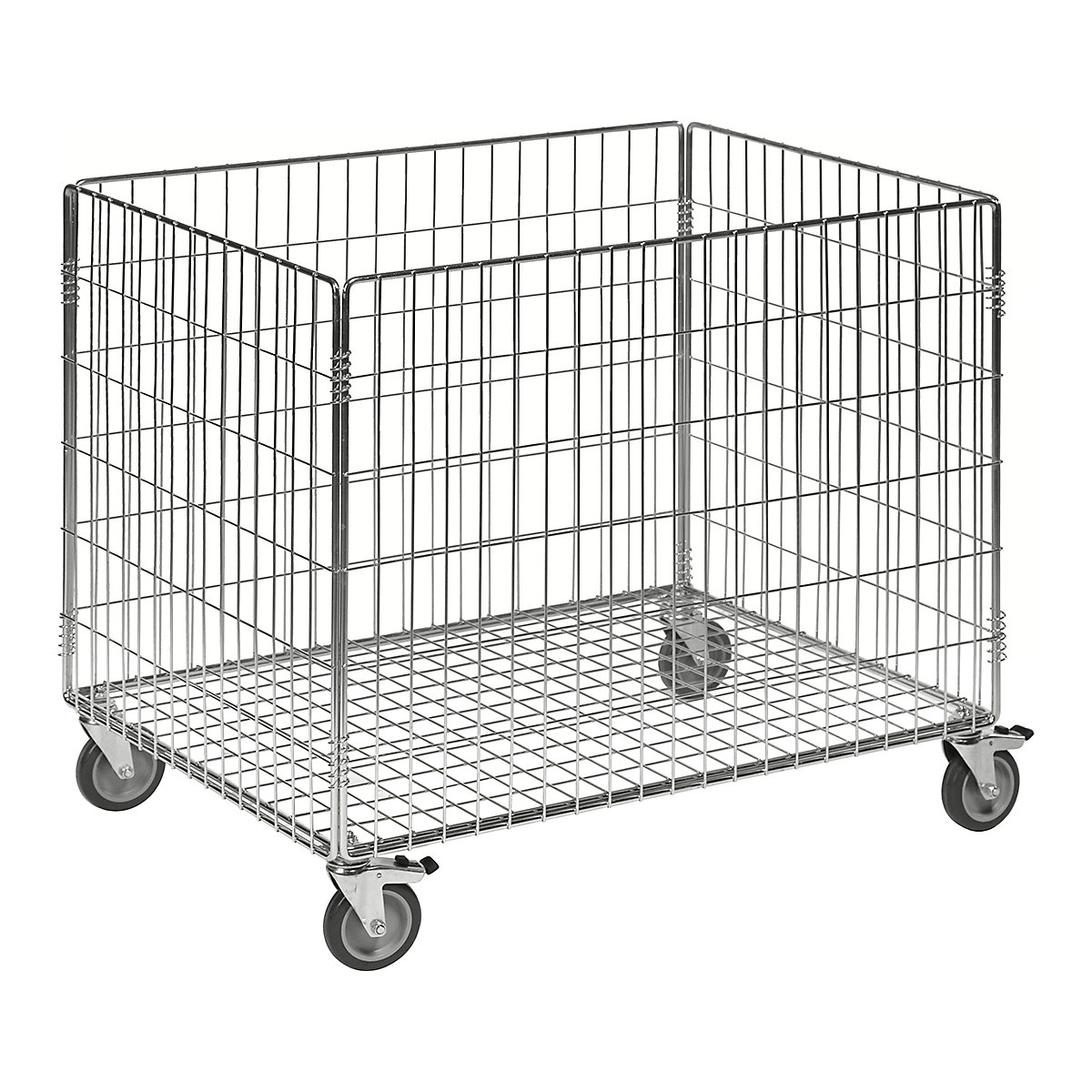 Kongamek Galvanised Mesh Trolleys