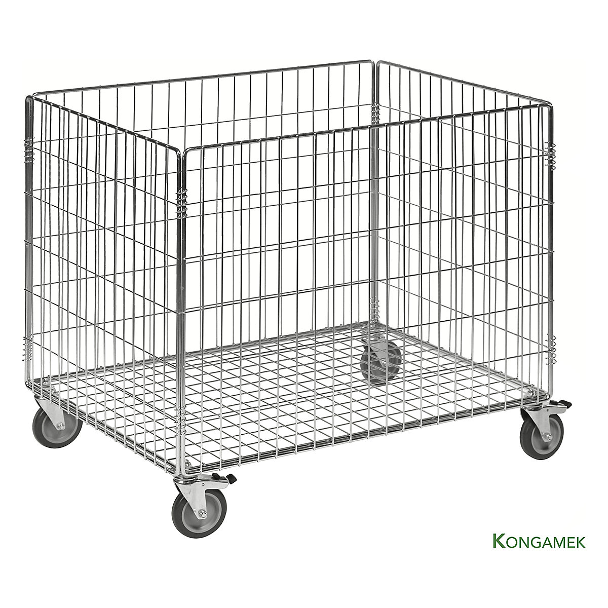 Kongamek Galvanised Mesh Trolleys (Product illustration 3)-2