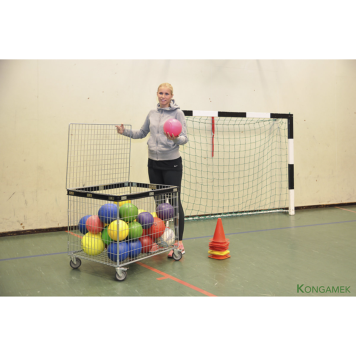 Kongamek Galvanised Mesh Trolleys (Product illustration 9)-8