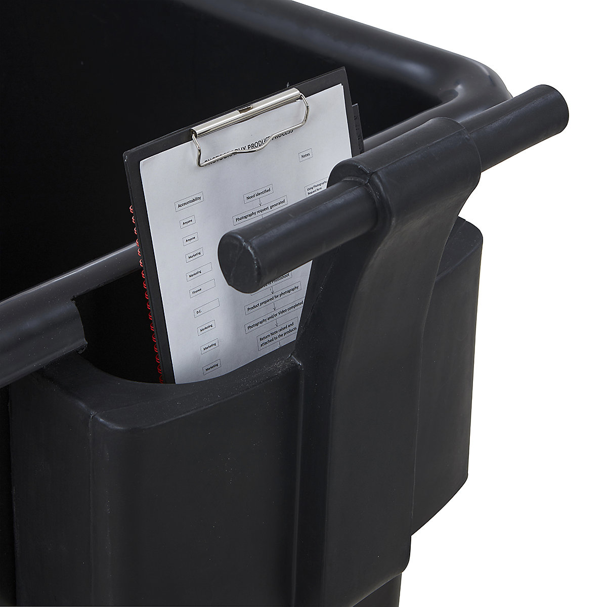 Plastic Container Truck with Handle (Product illustration 4)-3