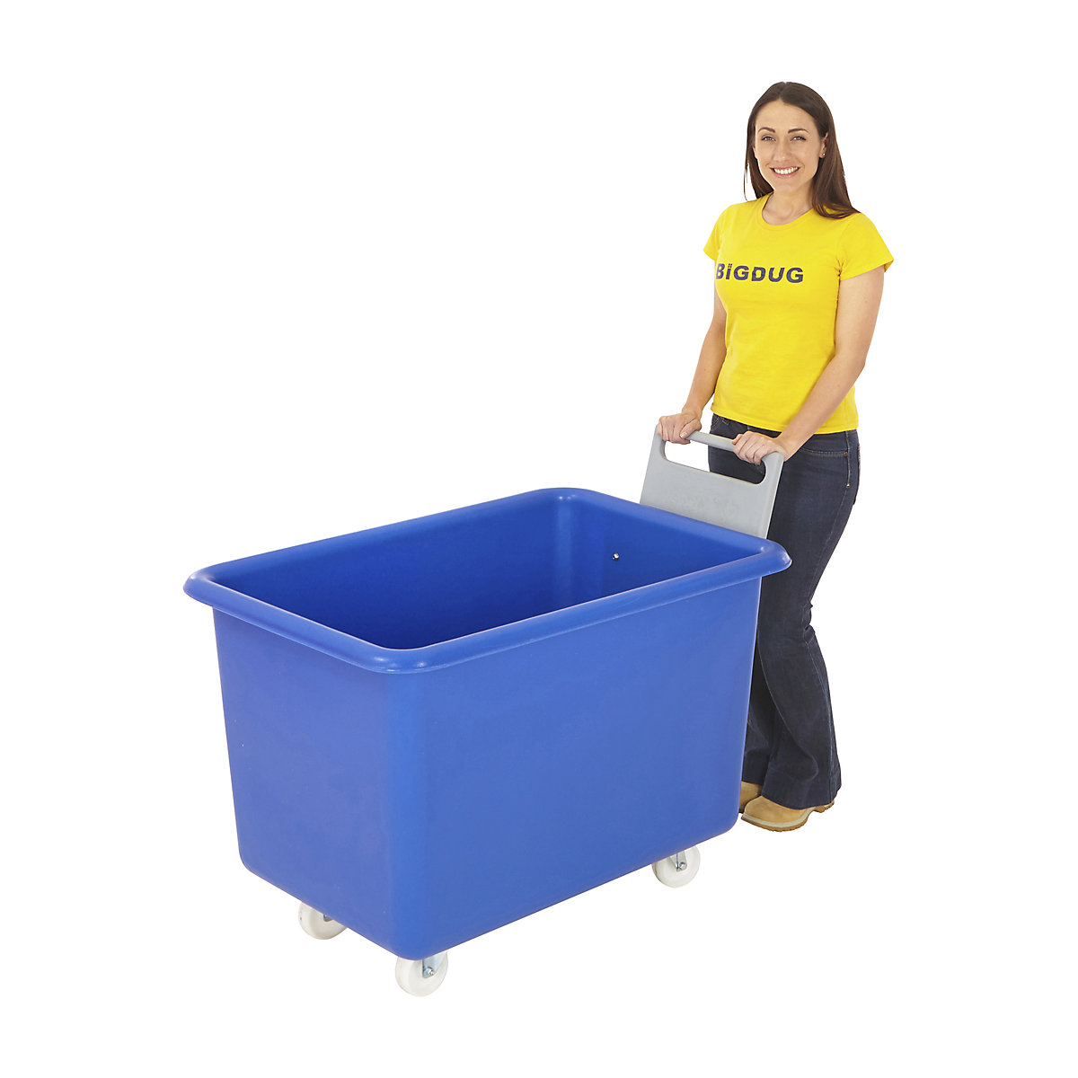 Plastic Container Trucks With Handles (Product illustration 6)-5