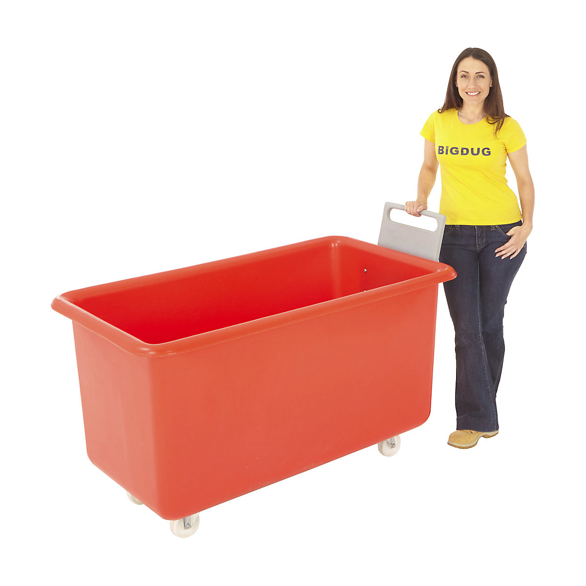 Plastic Container Trucks With Handles (Product illustration 7)-6