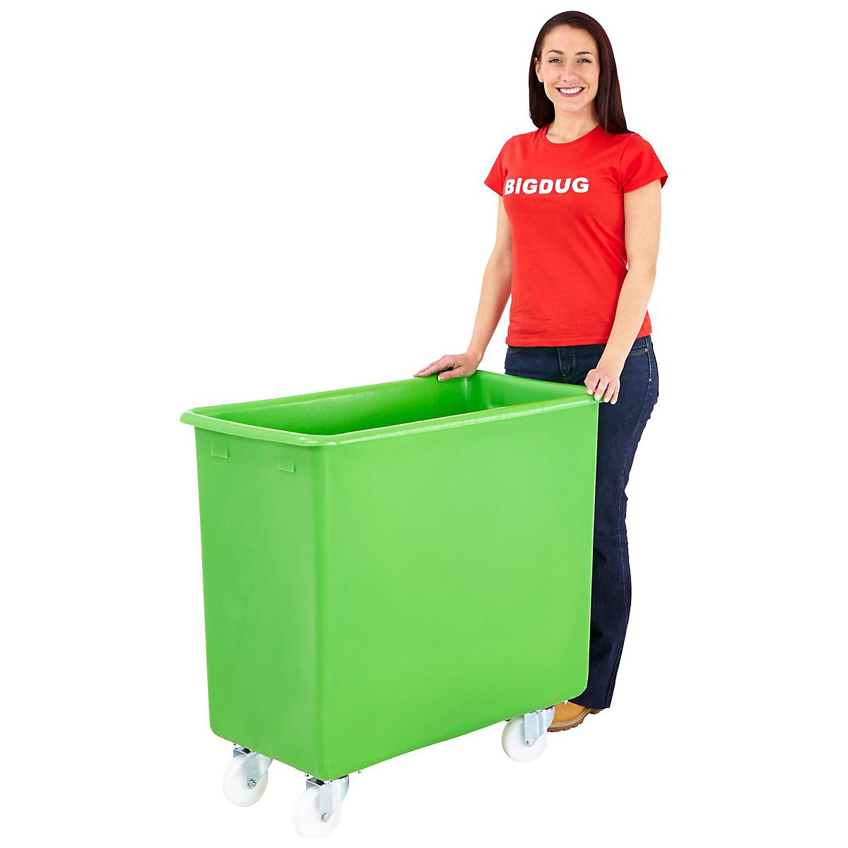 Premium Tapered Container Trucks 200 Litre Capacity