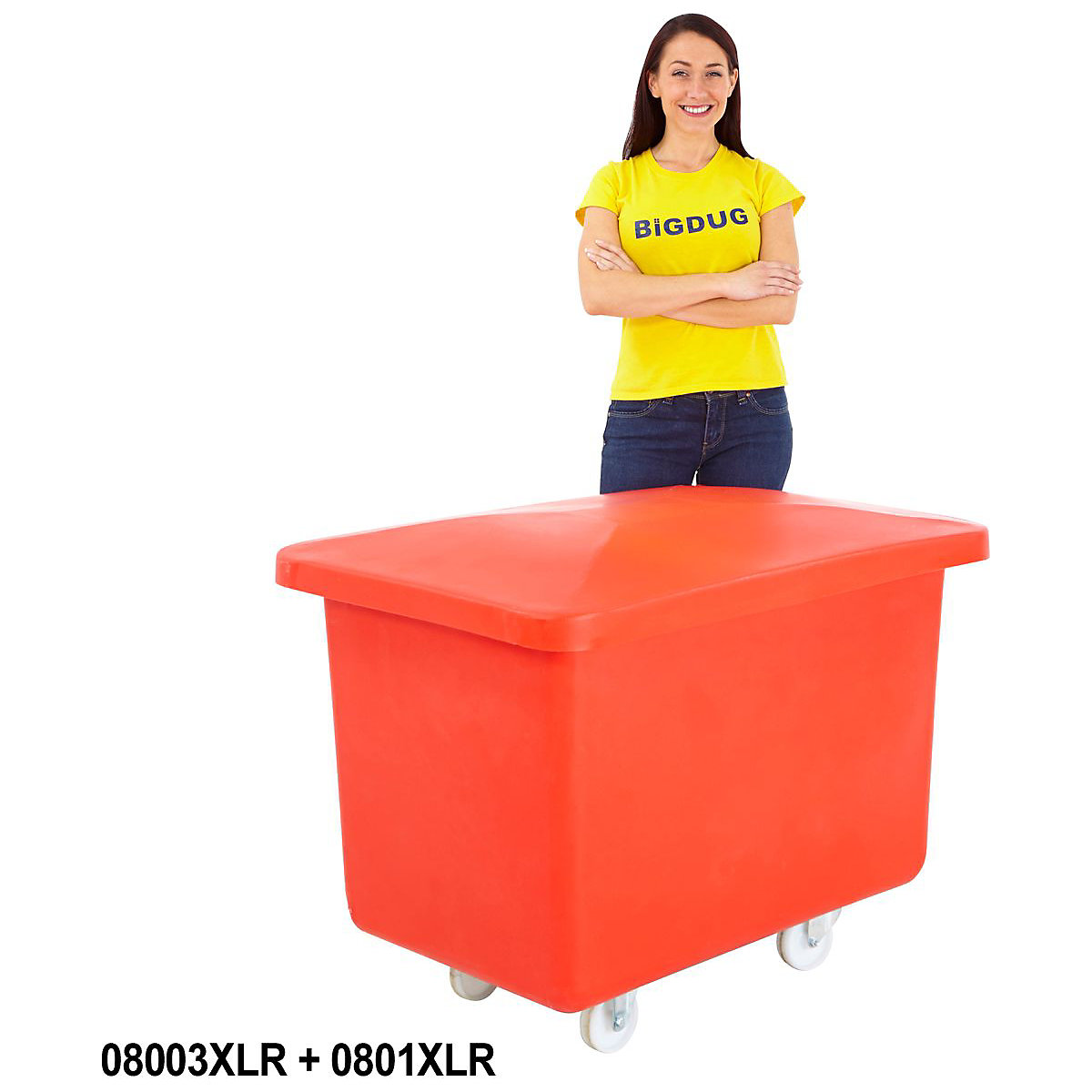 Premium Tapered Container Trucks 320 Litre Capacity (Product illustration 5)-4