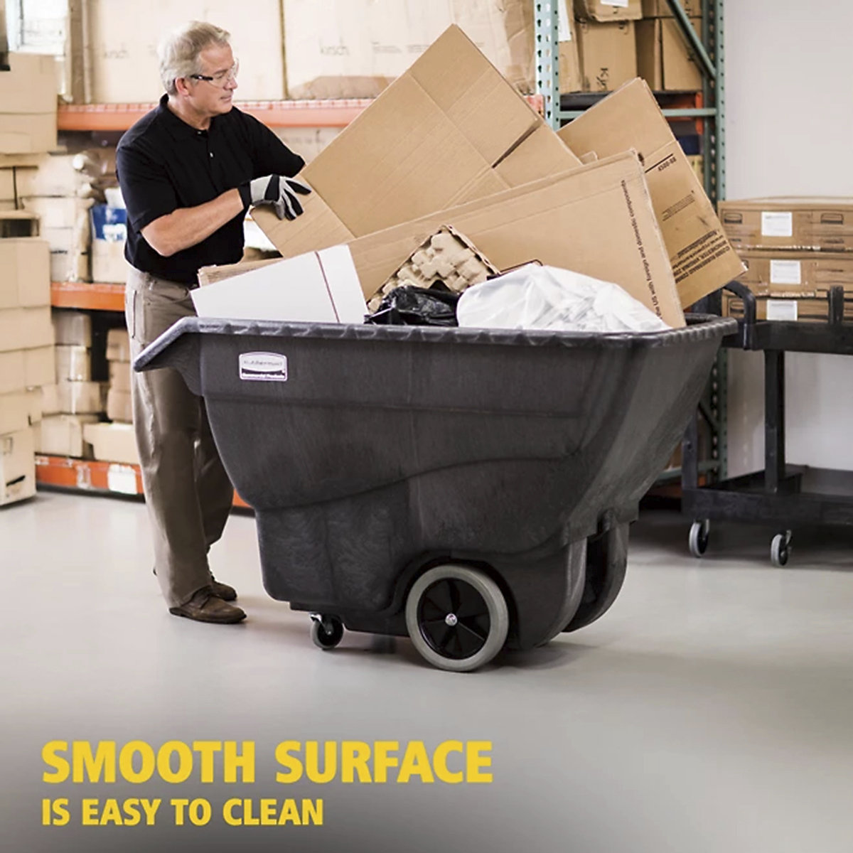 Rubbermaid Standard-Duty Tilt Trucks (Product illustration 5)-4