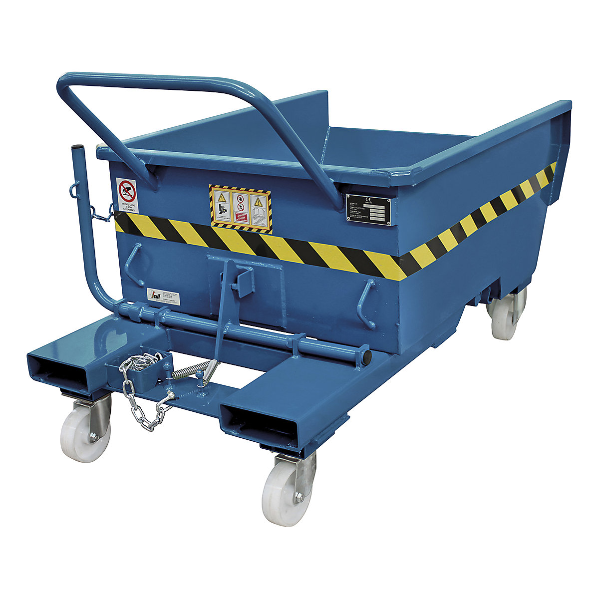 SALL Material Handling Tipping Skip
