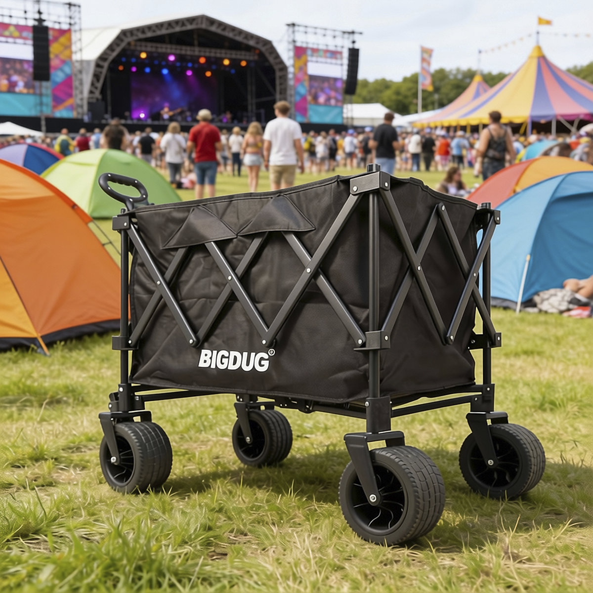 BiGDUG Folding Camping & Festival Trolleys (Product illustration 12)-11