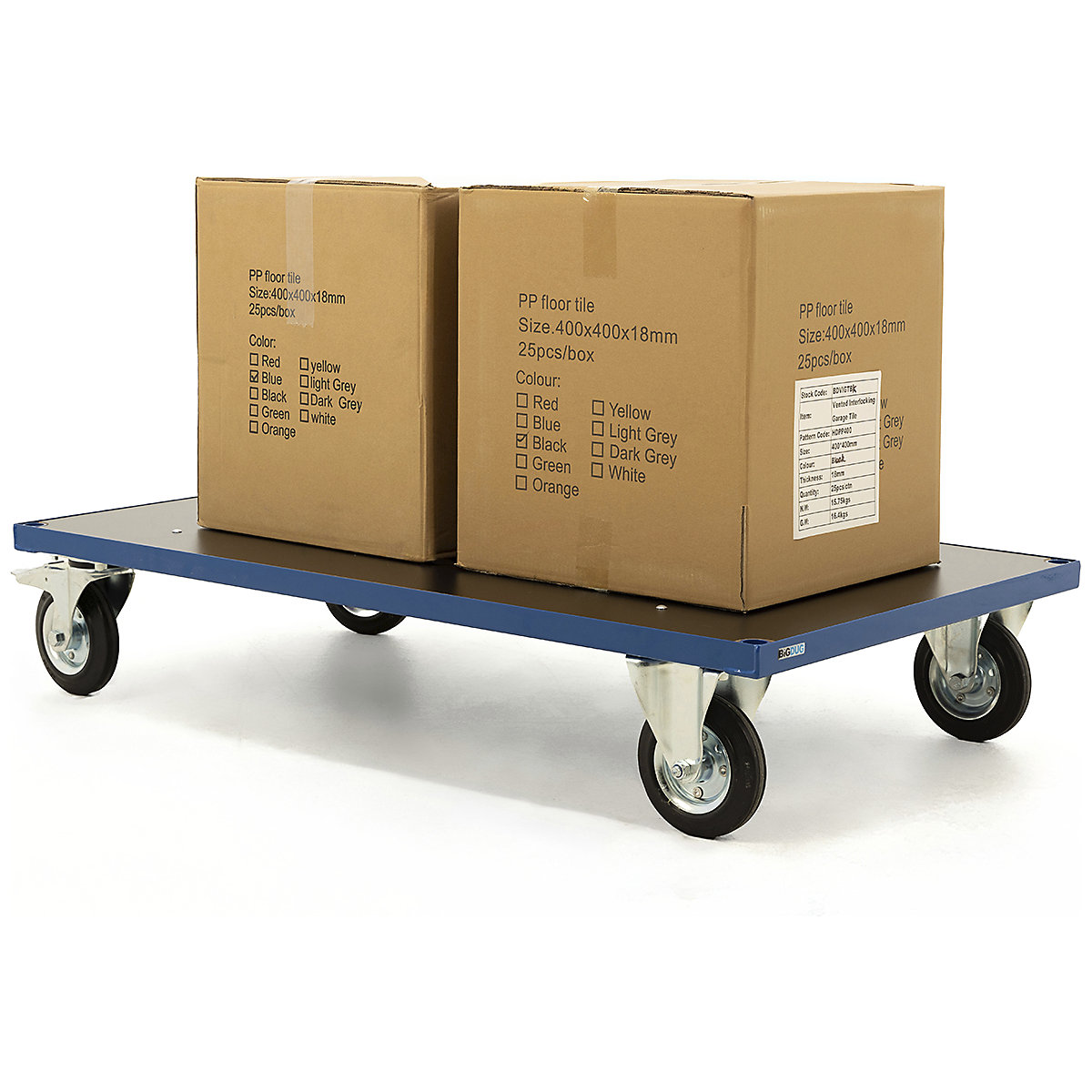 BiGDUG Heavy Duty Platform Dolly (Product illustration 2)-1