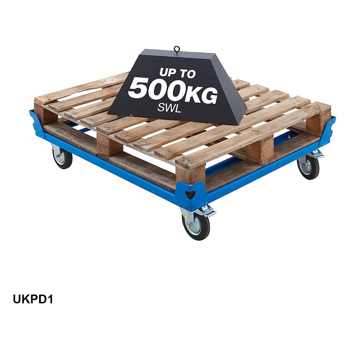 BiGDUG UK CHEP Pallet Dollies 1200w x 1000d mm (Product illustration 3)-2