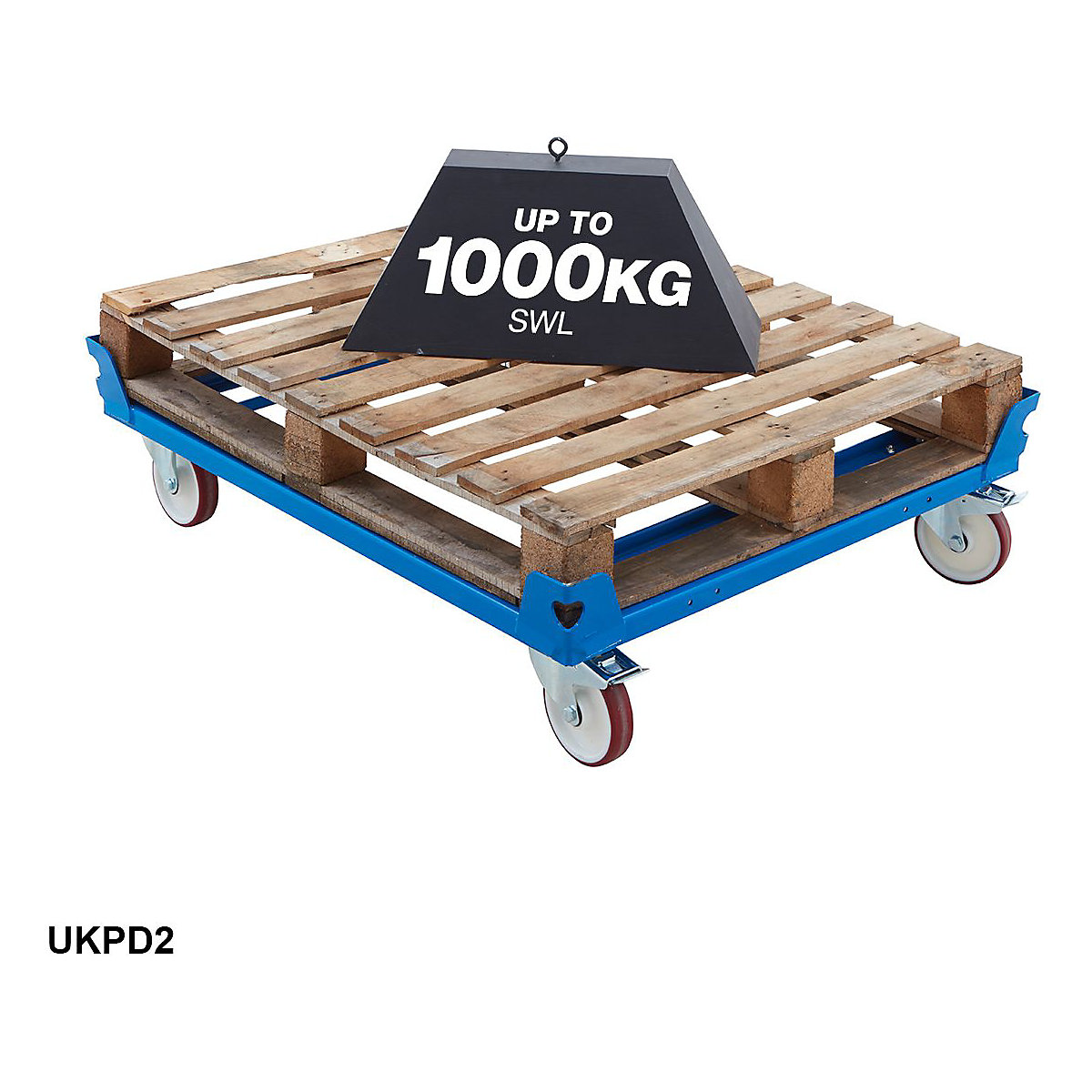 BiGDUG UK CHEP Pallet Dollies 1200w x 1000d mm (Product illustration 4)-3