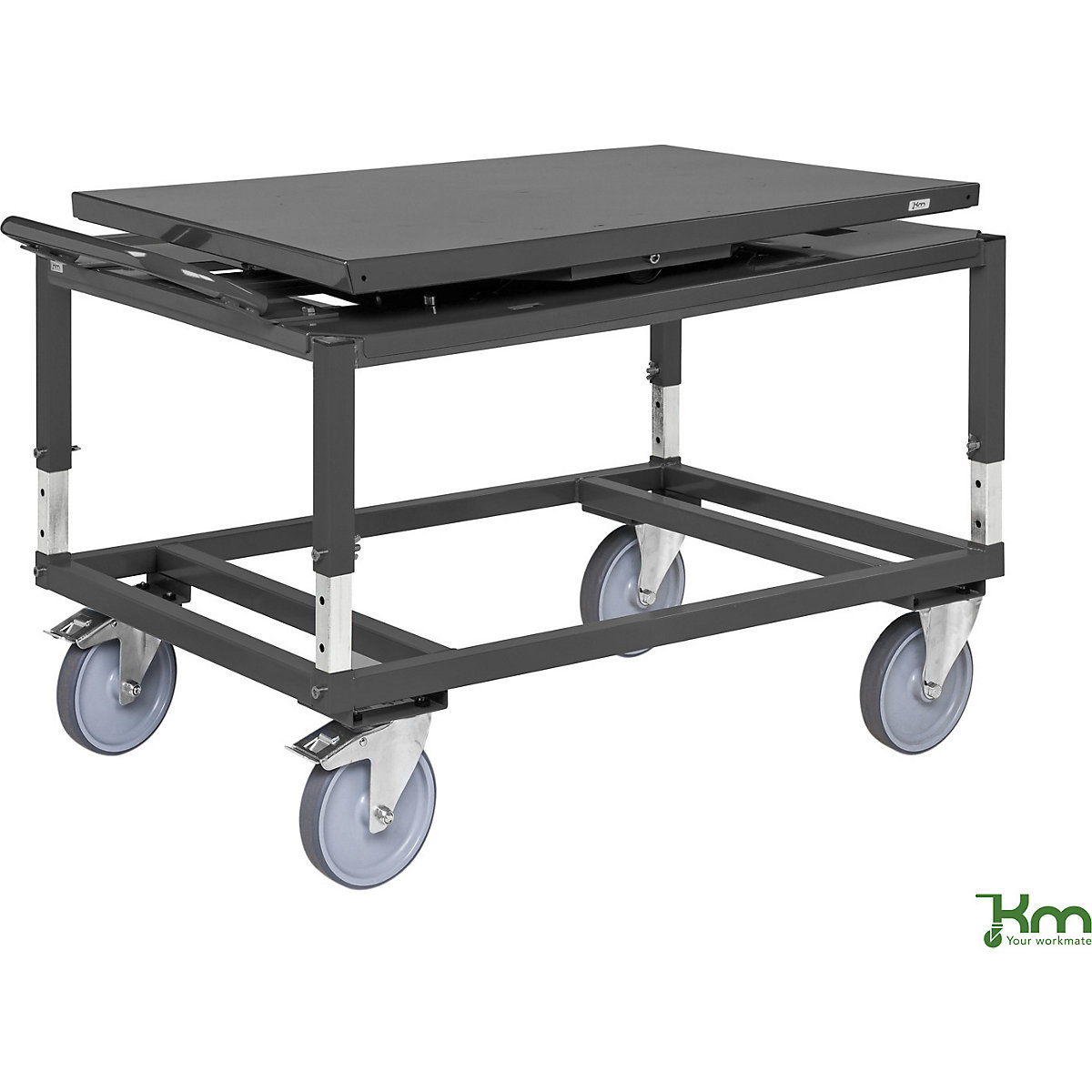 Kongamek Pallet Dolly with Rotating Plate