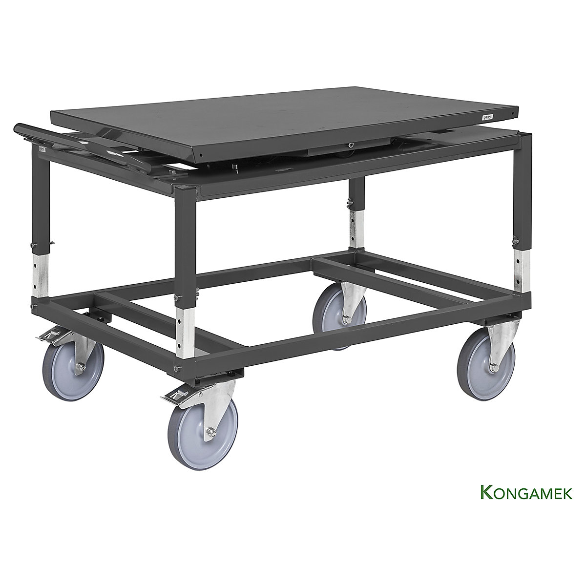 Kongamek Pallet Dolly with Rotating Plate