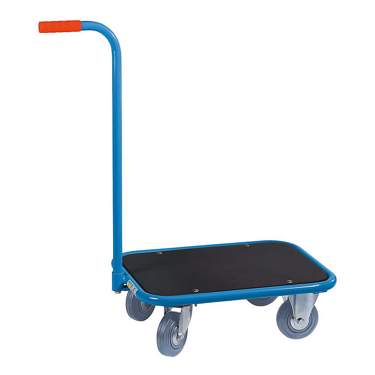 PremKraft Four Wheel Rack Trolley With Wooden Platform