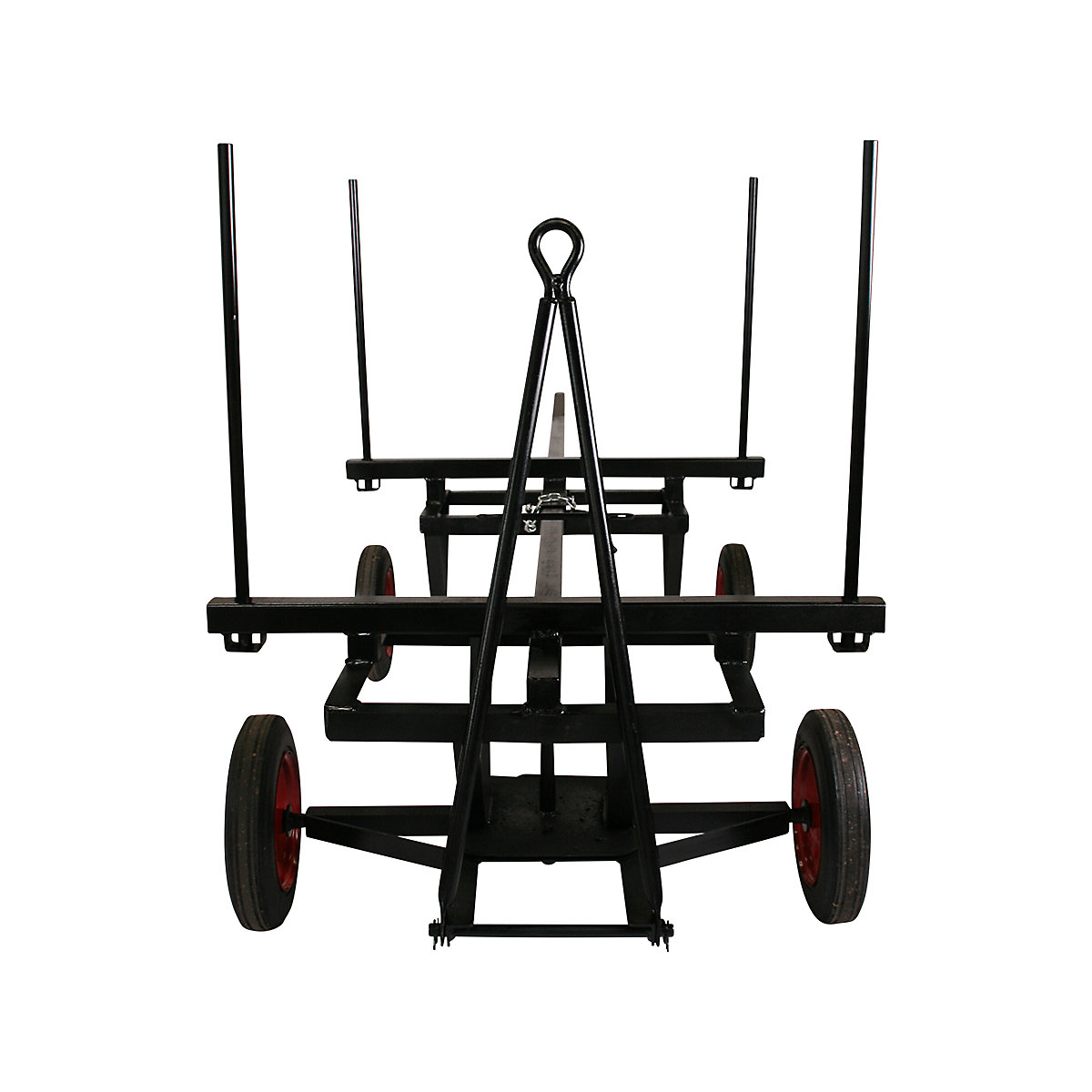 Stubbs Large Timber Bogies, Stubbs Large Timber Bogies, Stubbs Large Timber Bogie | 520h x 1220w x 3800d mm | Draw Bar Handle | Cushion Wheels: 355mm-2