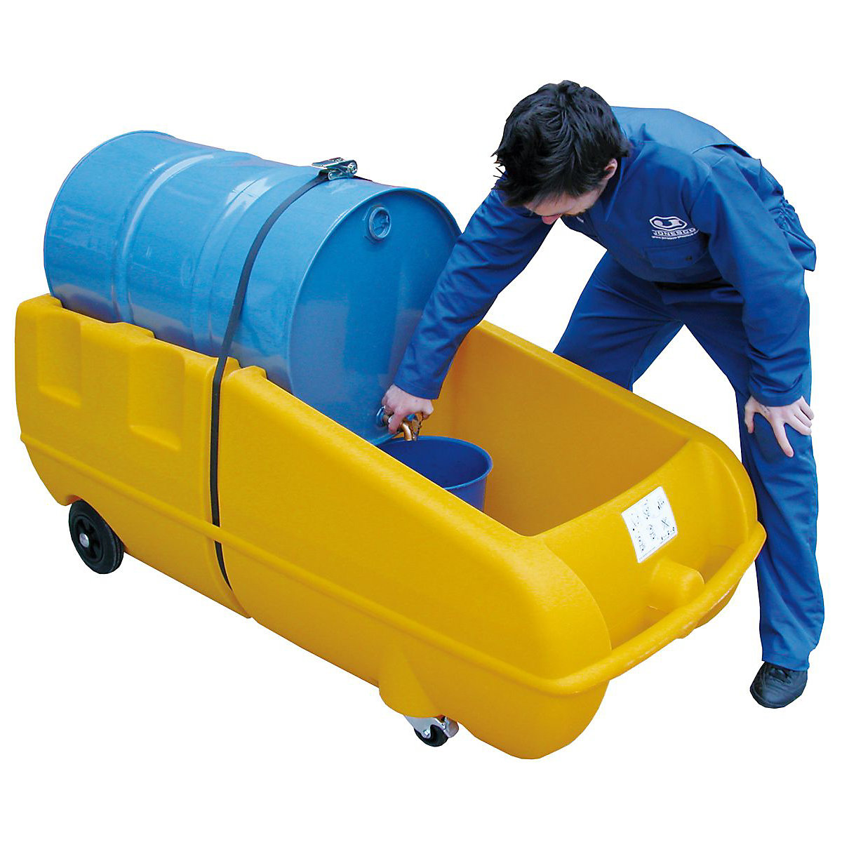 Plastic Drum Karts (Product illustration 4)-3