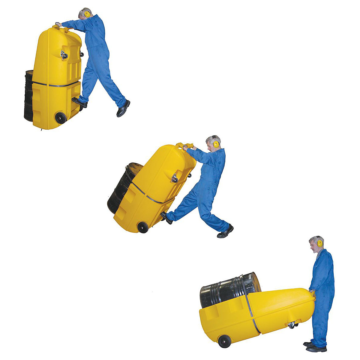 Plastic Drum Karts (Product illustration 8)-7