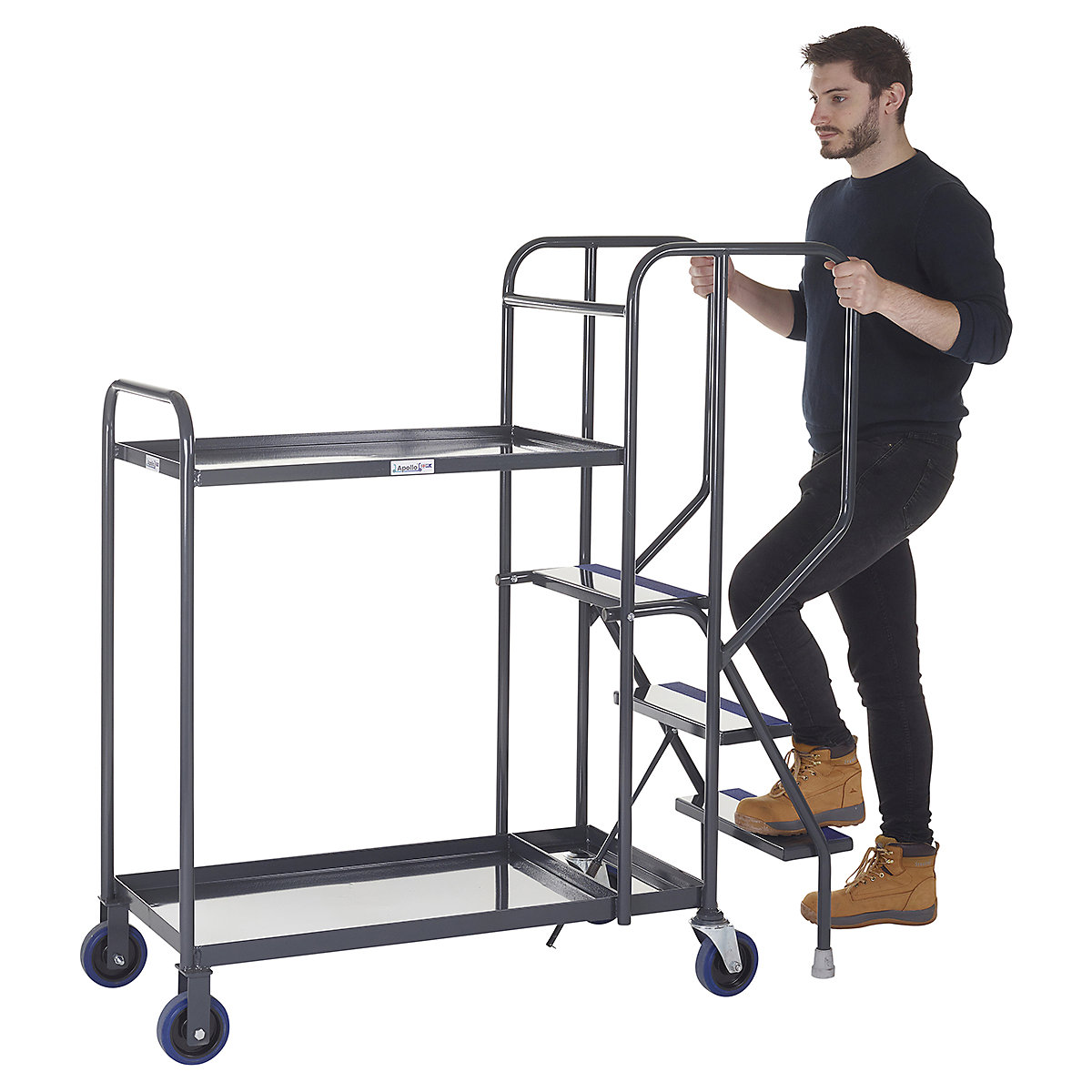 Apollo Stepped Picking Trolley (Product illustration 4)-3