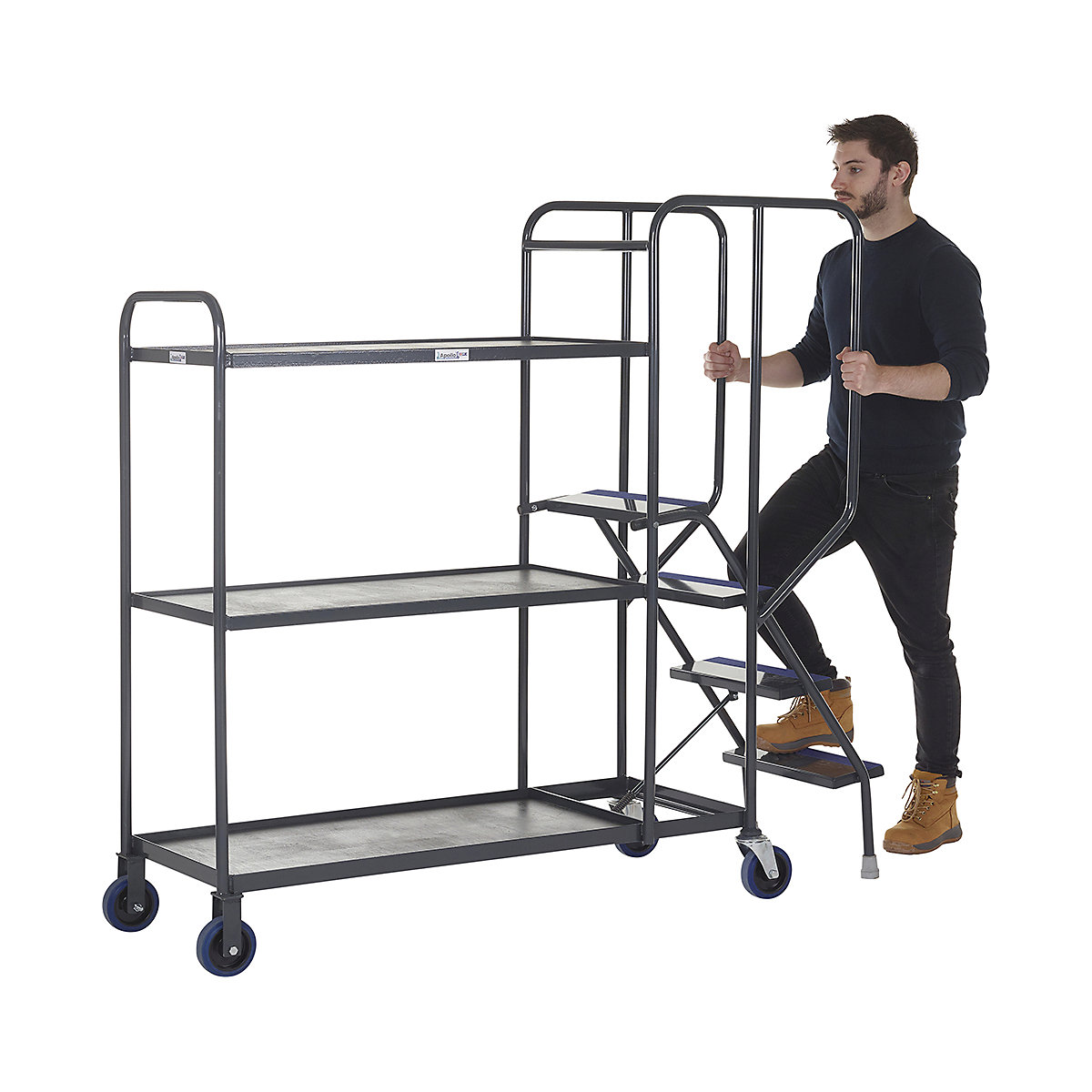 Apollo Stepped Picking Trolley