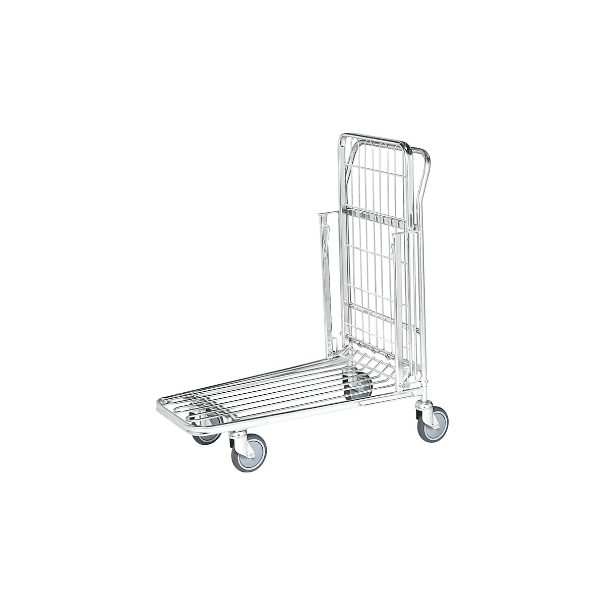 Kongamek Galvanised Folding Picking Trolley (Product illustration 4)-3