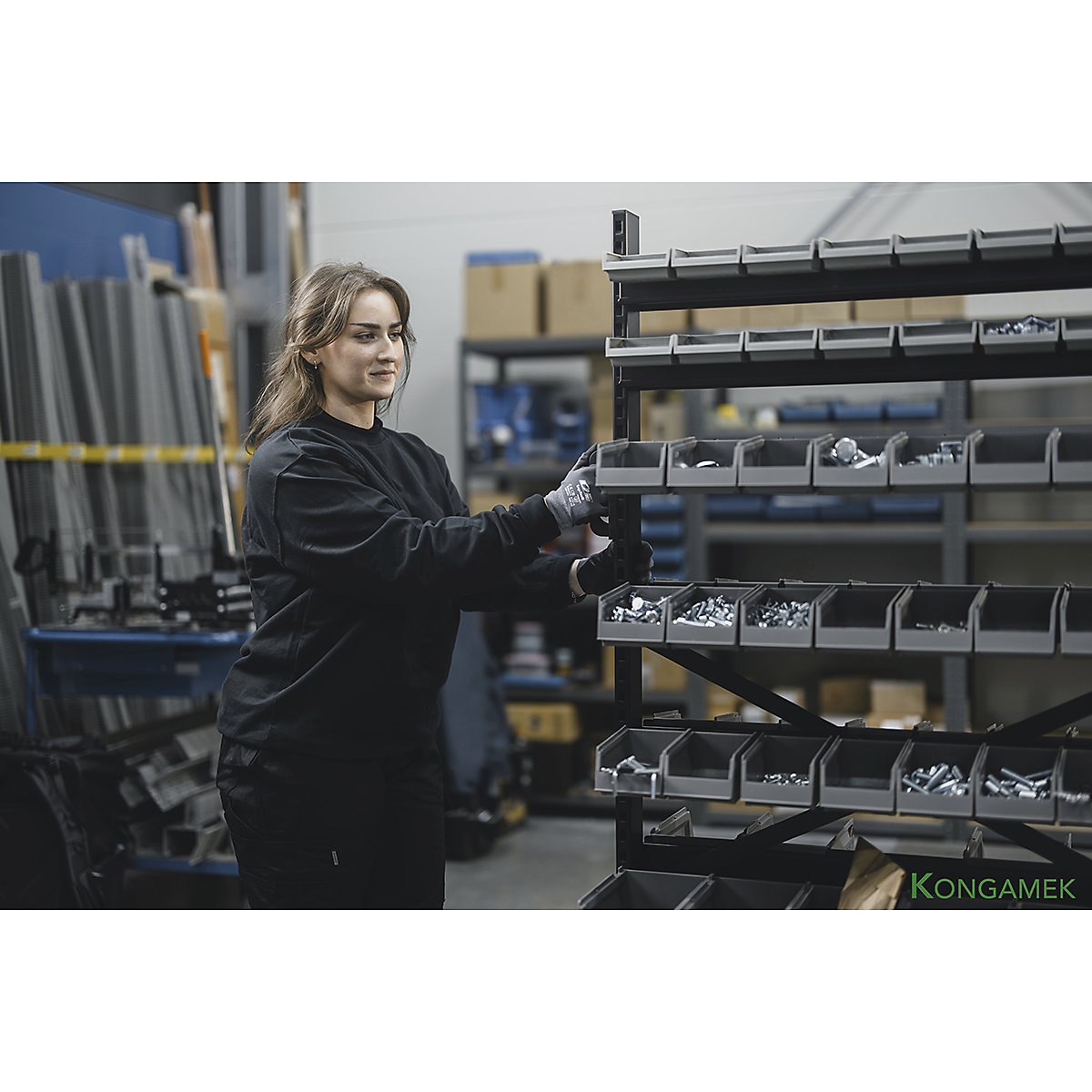 Kongamek Mobile Pick Bin Trolley (Product illustration 6)-5