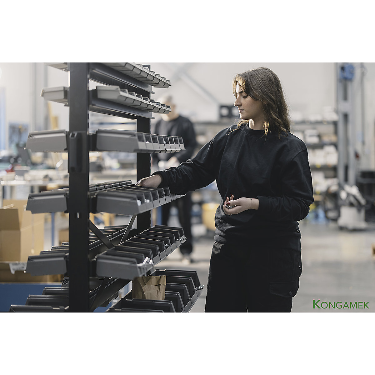 Kongamek Mobile Pick Bin Trolley (Product illustration 7)-6