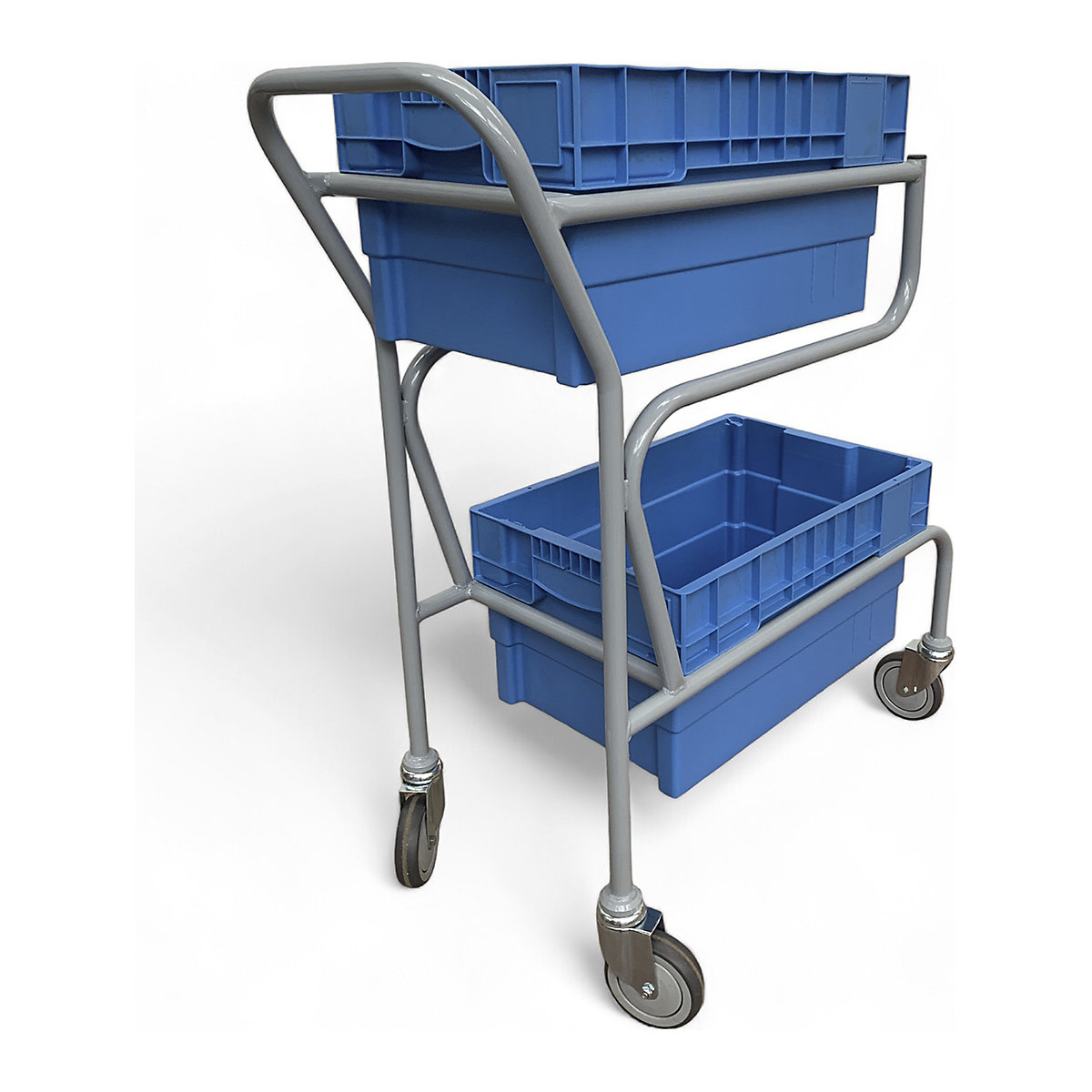 Order Picking Trolley with Boxes