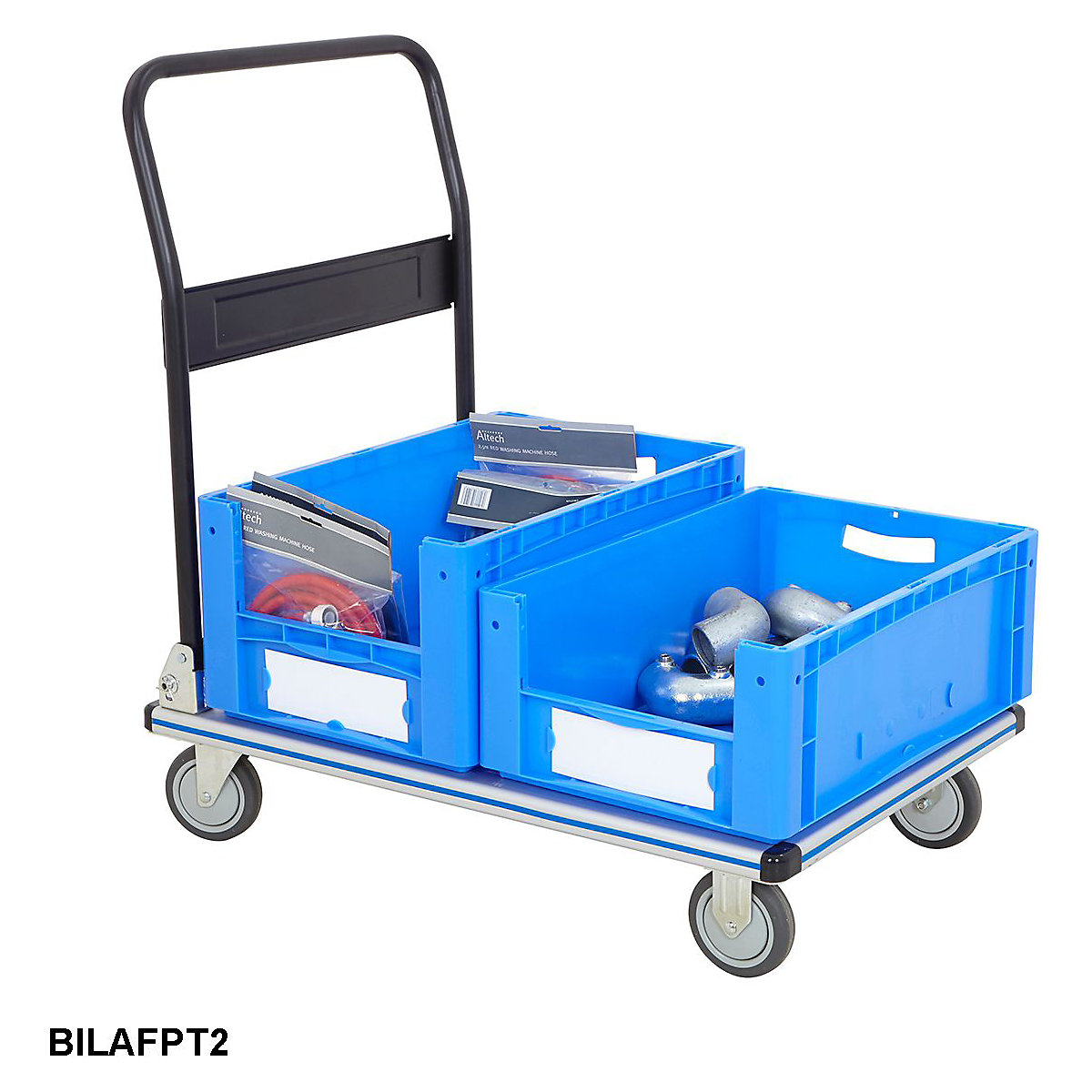 Aluminium Folding Platform Trolleys (Product illustration 9)-8
