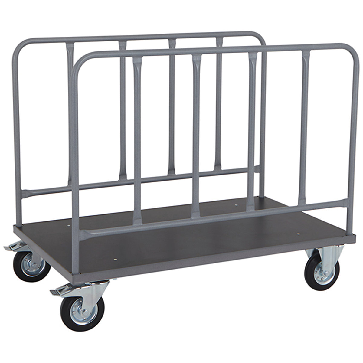 BiGDUG Two Sided Heavy Duty Platform Truck (Product illustration 2)-1