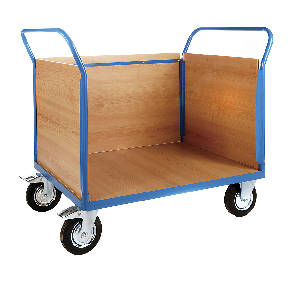 GPC Veneer Platform Trucks, GPC Veneer Platform Trucks, GPC Veneer Platform Truck | 1200w x 800d mm | 3 Veneer Sides | 2 Fixed/2 Swivel Braked Castors | 500kg SWL-3