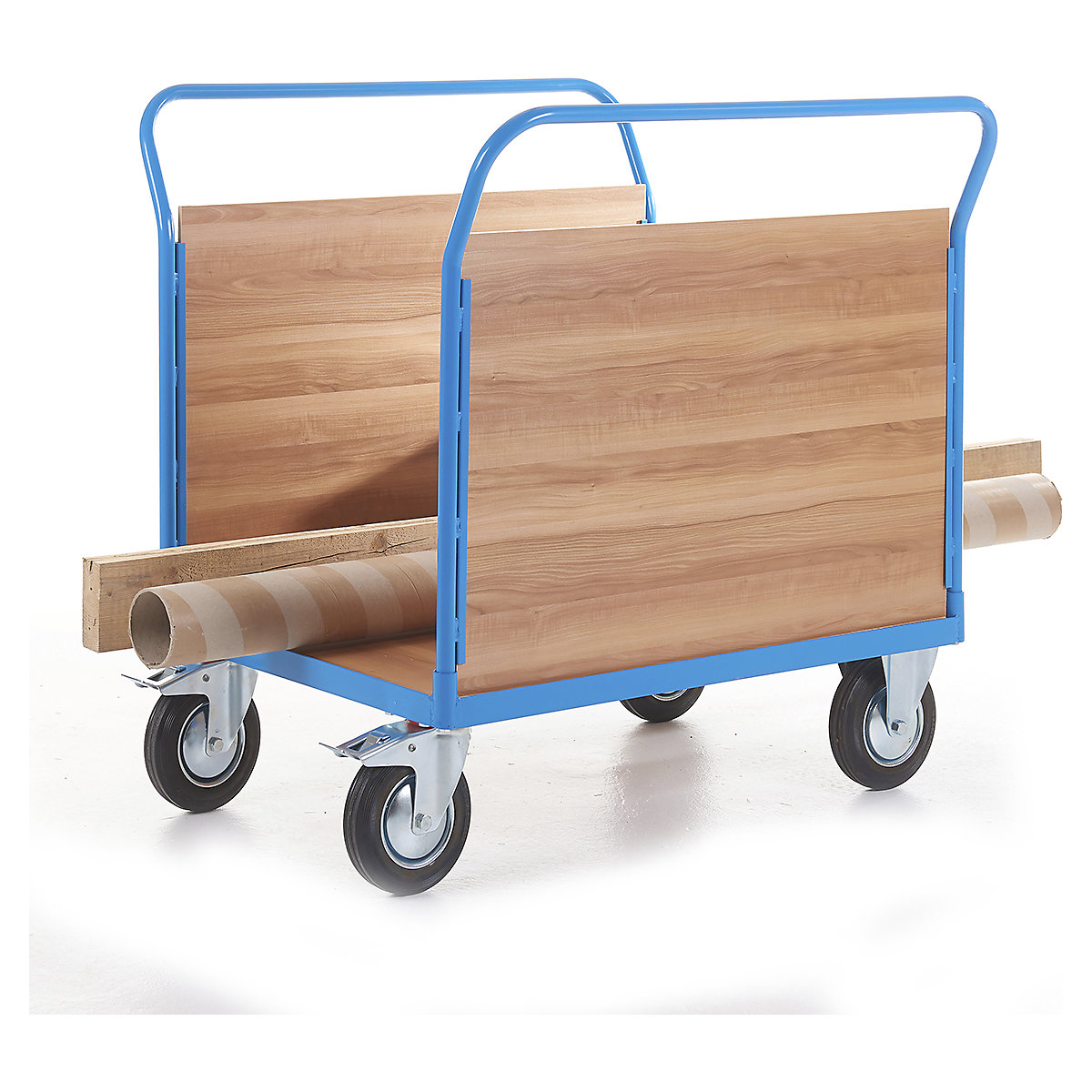 GPC Veneer Platform Trucks, GPC Veneer Platform Trucks, GPC Veneer Platform Truck | 1000w x 700d mm | 2 Veneer Sides | 2 Fixed/2 Swivel Braked Castors | 500kg SWL-4