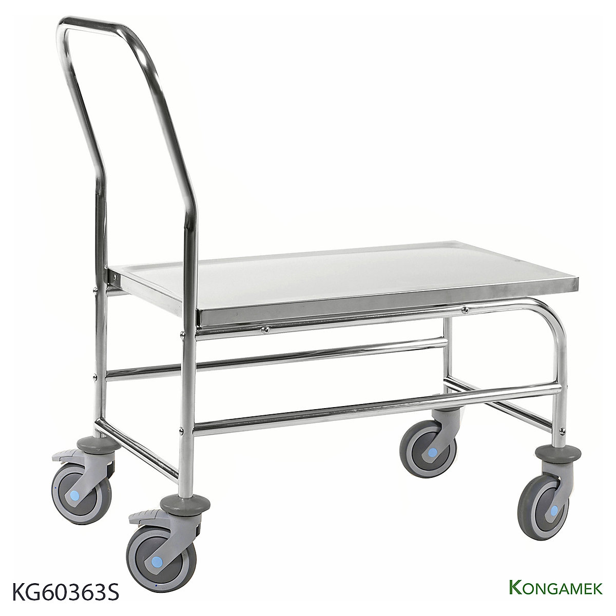 Kongamek Stainless Steel Platform Trolley (Product illustration 5)-4