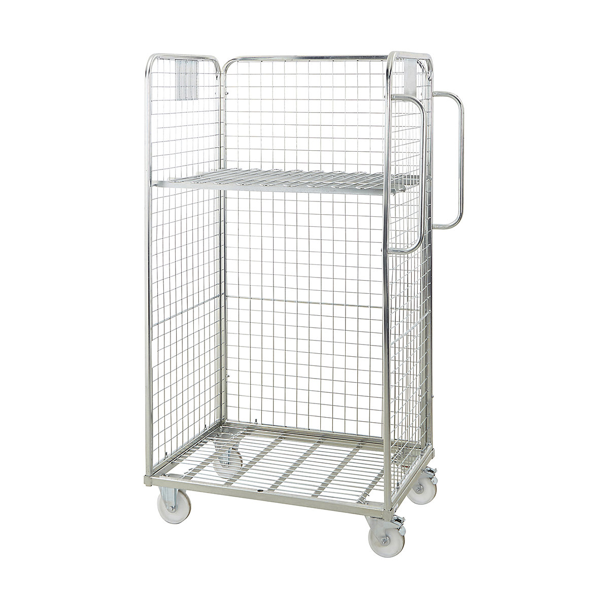 3 Sided Merchandising Trolley