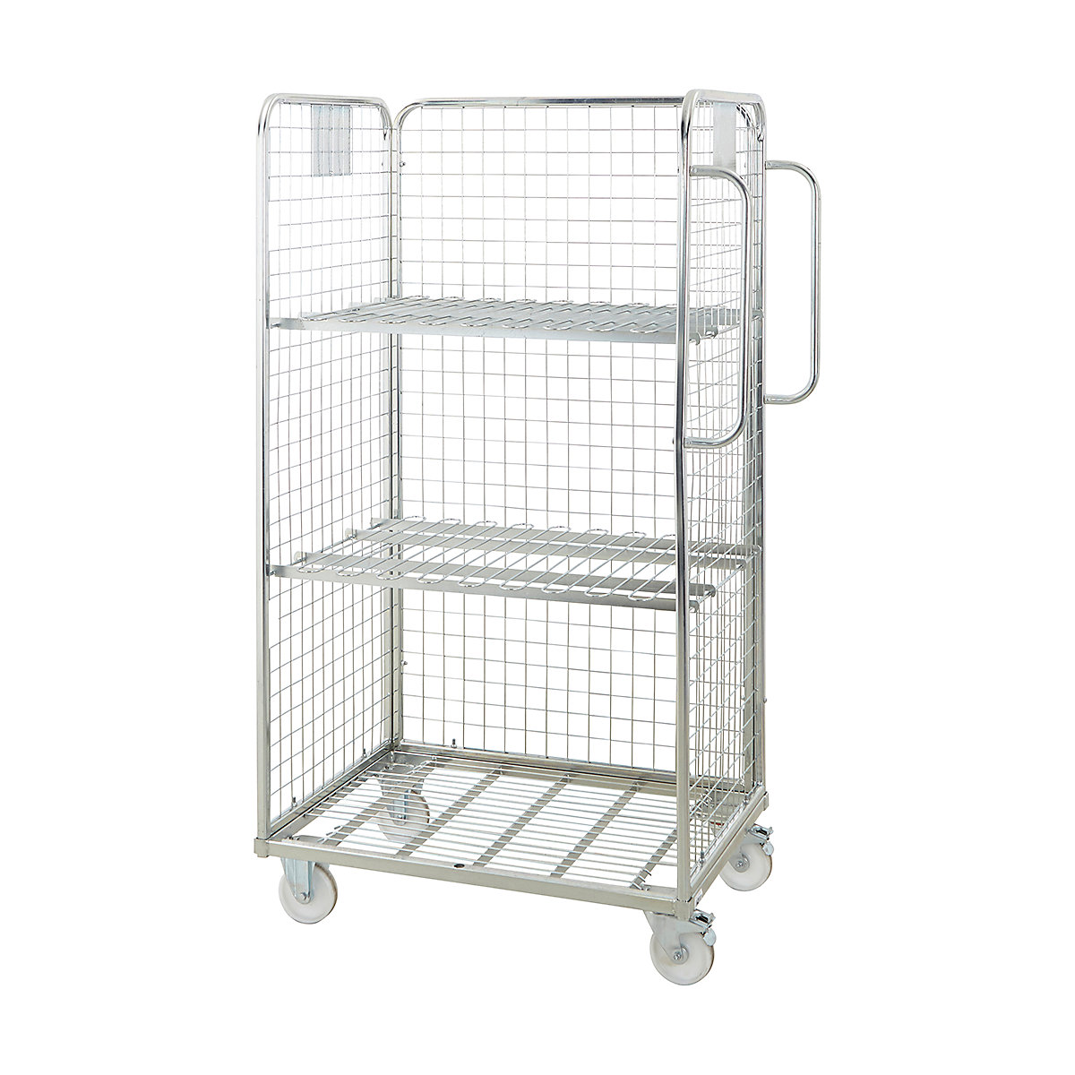 3 Sided Merchandising Trolley