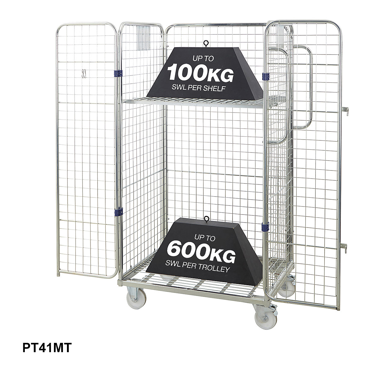 4 Sided Merchandising Trolley (Product illustration 3)-2