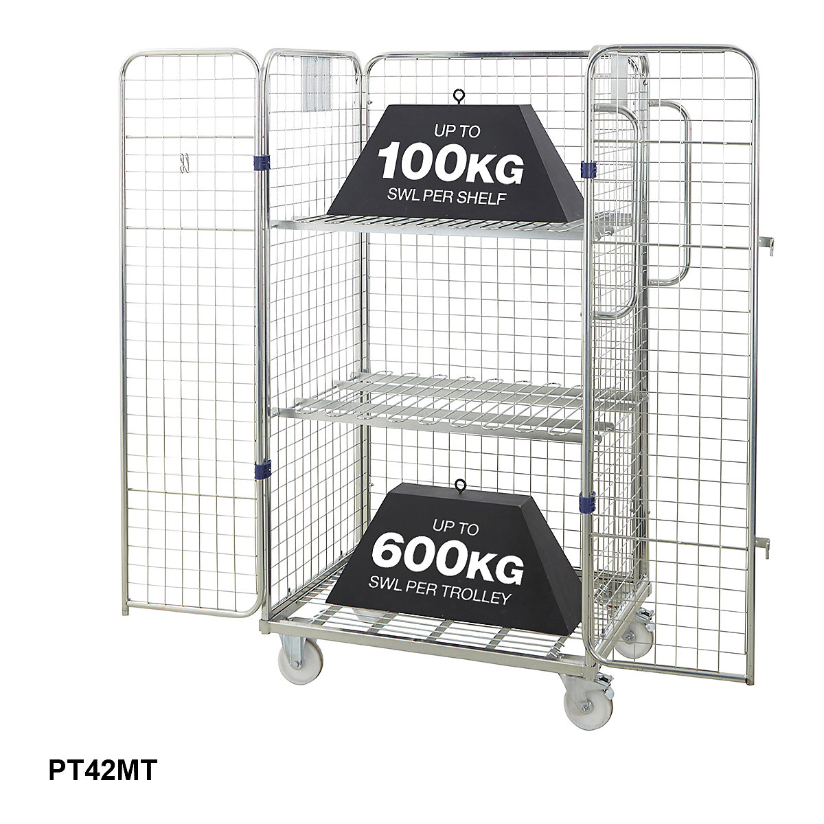 4 Sided Merchandising Trolley (Product illustration 6)-5
