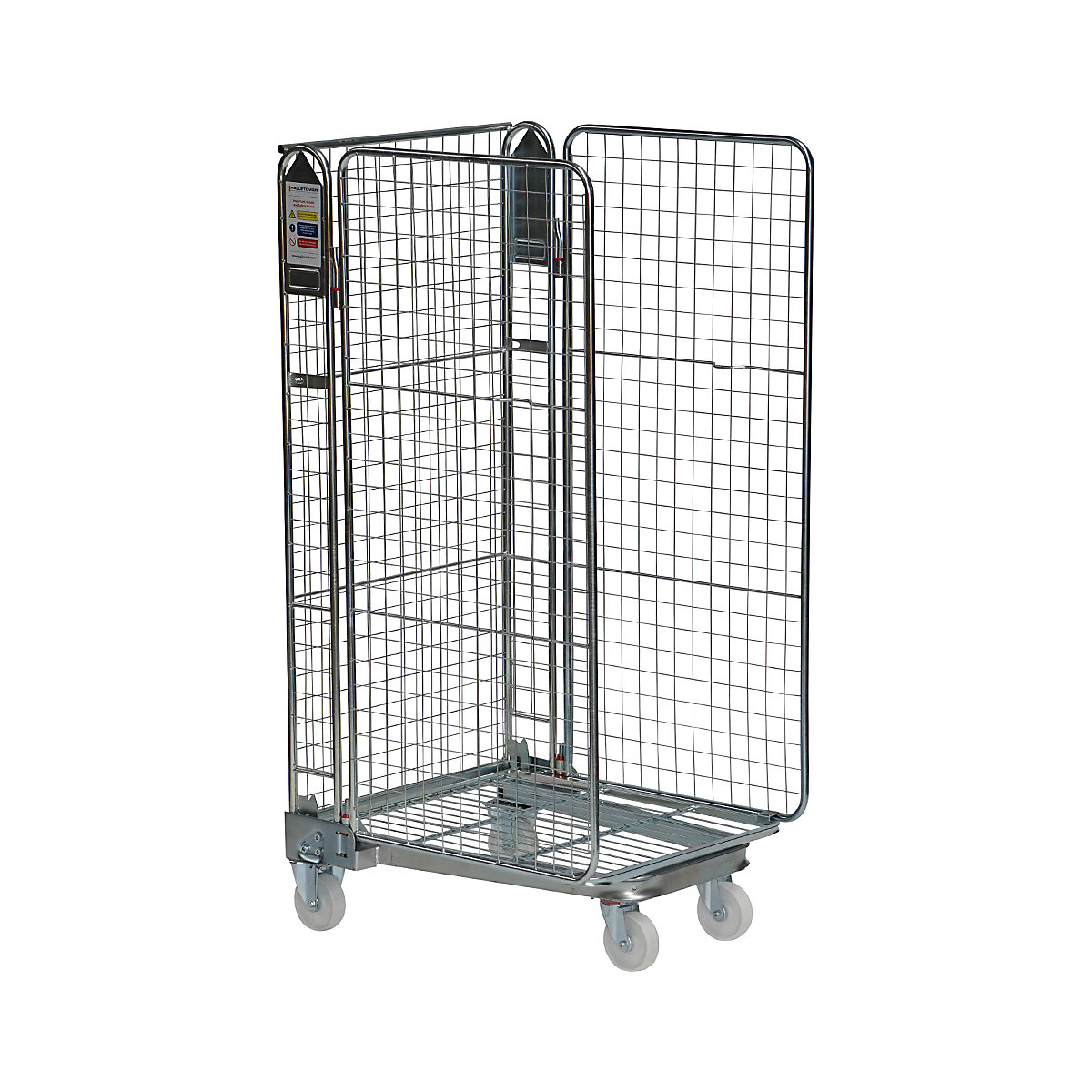 BiGDUG | 3 Sided A Frame Nestable Roll Container | Mesh Infill