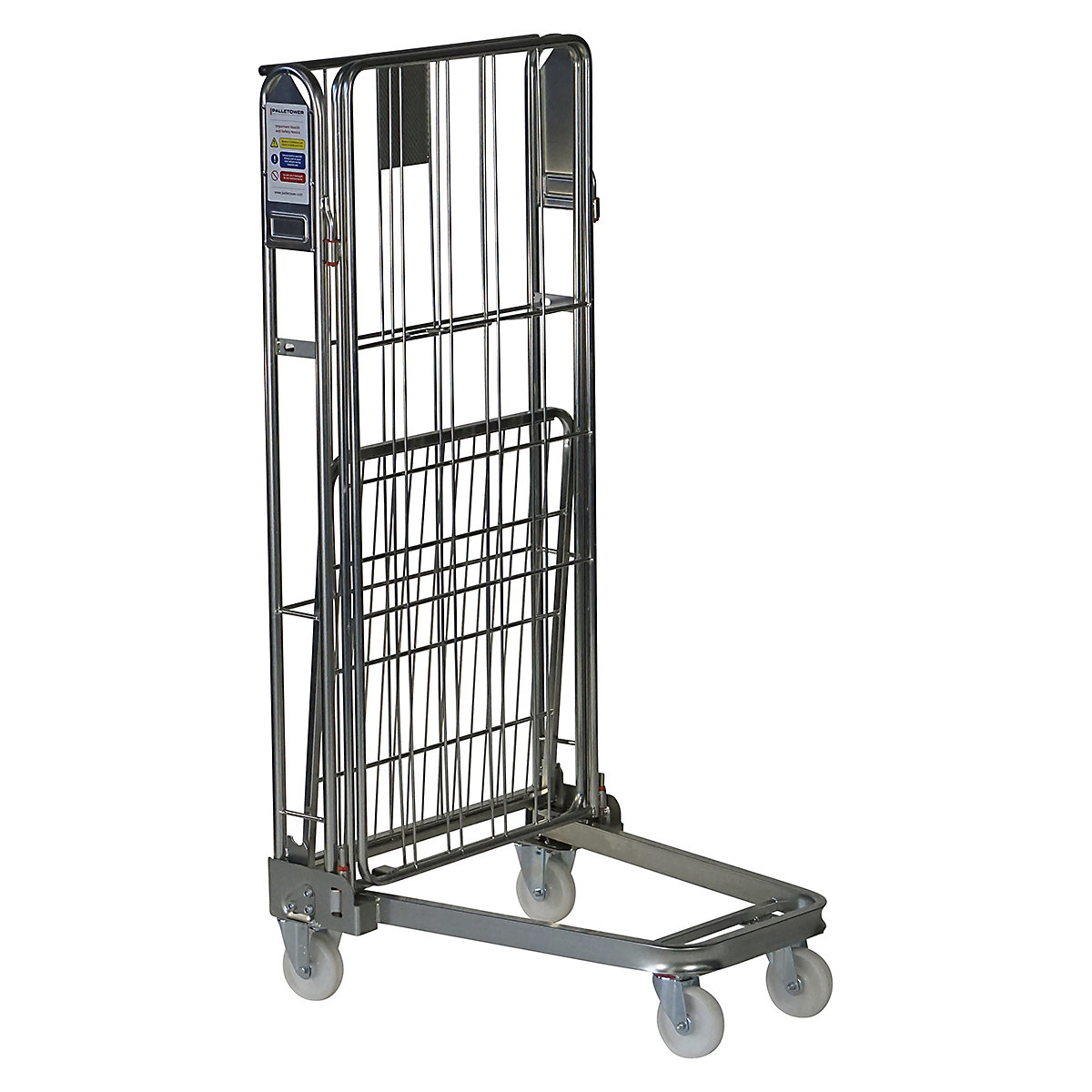 BiGDUG | 3 Sided A Frame Nestable Roll Container | Rod Infill (Product illustration 2)-1